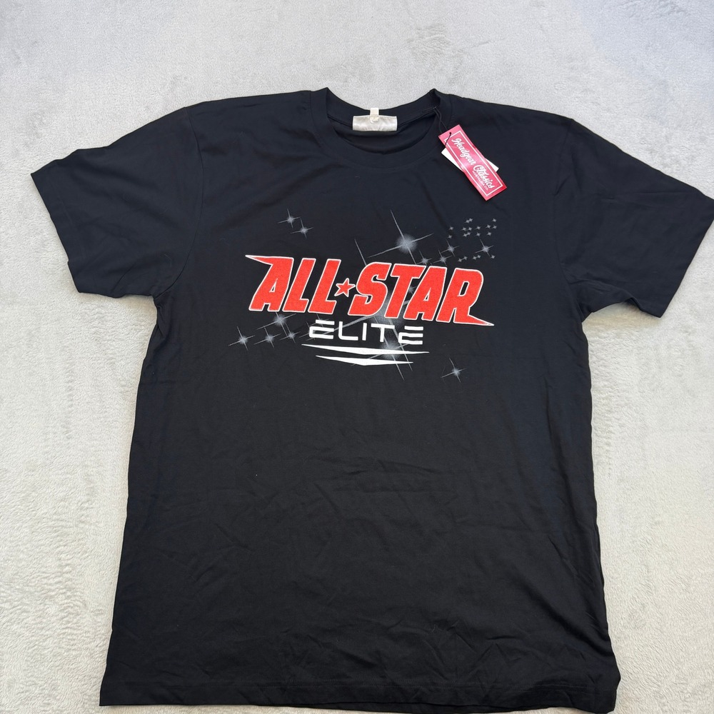 Headgear‎ Classics T Shirt Mens 2XL Black All Star Elite Manager Nostalgia